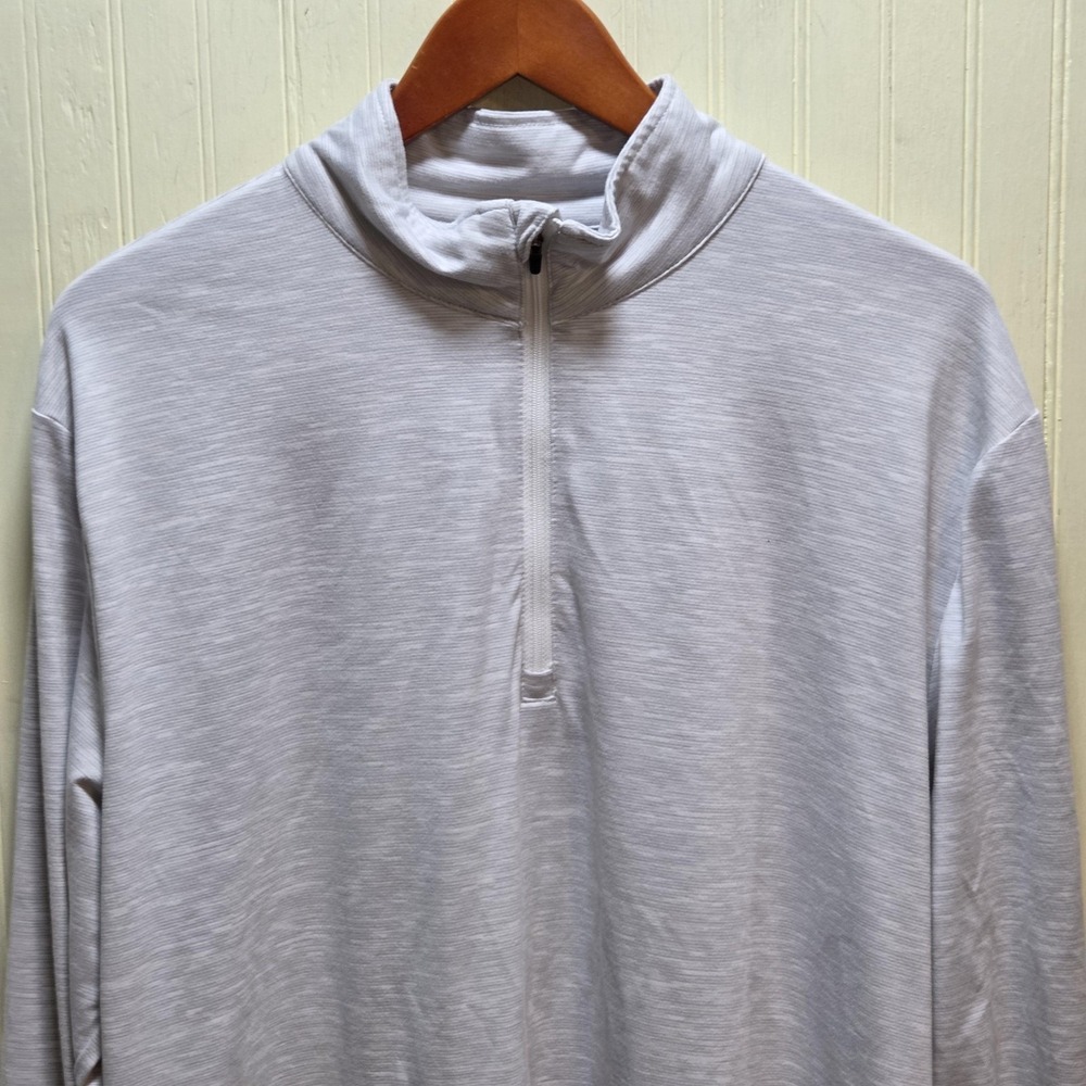 AndersonOrd Pullover Mens XL Gray 1/4 Zip Long Sleeve World Golf Village